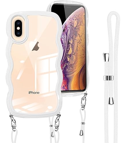 Amazon.co.jp: iPhoneXS ケース クリア ショルダー iPhoneX カバー 肩