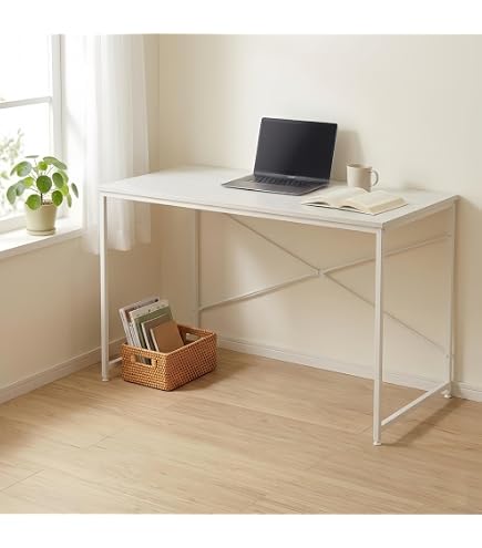 Amazon | 牧小苫＼msmr パソコンデスク 幅80cm ワークデスク 木目