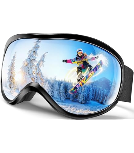 Amazon | [Azamar] スキーゴーグル 【2025新登場】 スノーゴーグル