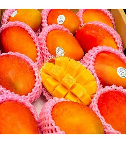 Amazon.co.jp: インドマンゴー（ケサー種) - Indian Kesar Mango 3KG