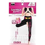 着圧レギンス スリムウォーク ビューアクティ (Beau-Acty) スタイルキープ レギンス ブラック L 着圧 レギンス ヨガ スポーツ