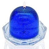 キャンドリー(Candly) アロマキャンドル 流星キャンドル (クリアBOX入りソーサー付) ナイトブレンド ハンドメイド