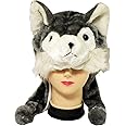 amaletPlay 着ぐるみ帽子 動物シリーズ オオカミ