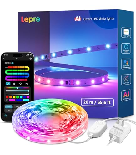 Amazon.co.jp: LEKE ライトテープ LEDテープライト12V ライト