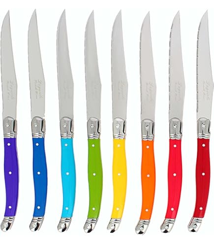 Amazon.co.jp: Laguiole By FlyingColors ステーキナイフ8点セット