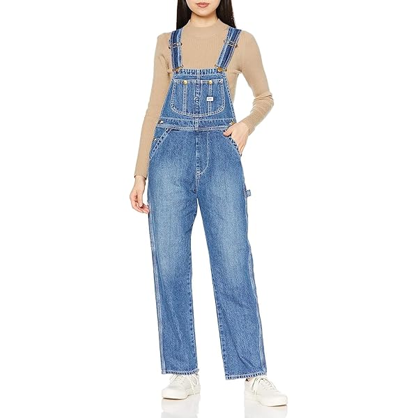 Amazon.co.jp: Lee COMPILATIONS Women's Wide Denim Overalls