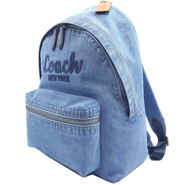 Amazon.co.jp: [コーチ] リュック COACH TAYLOR ラブド デニム