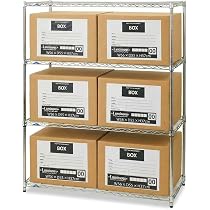 Amazon｜ドウシシャ ルミナス スリム ラック スチールラック 収納棚 幅