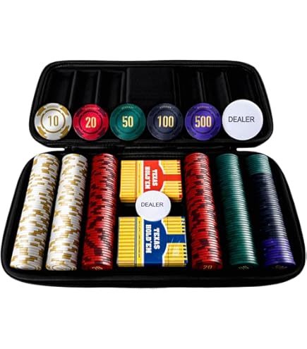 Amazon | デラックス300ポーカーチップセット - ポーカーセット 300