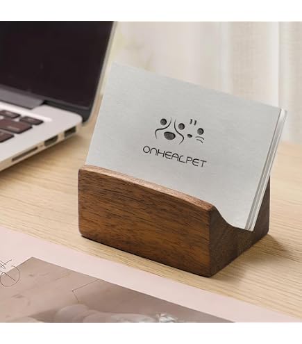 Amazon | MaxGear 複数のカードホルダー/スタンド 木製カード