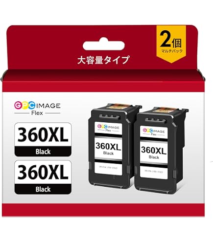 Amazon.co.jp: GPC Image Flex BC-360XL 361XL キャノン 用 360 361