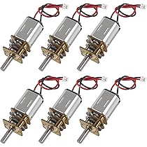 マイクロタイガーモス・モータープレーン Amazon.co.jp: 6個のマイクロ減速モーターギヤモーター低速マイクロN20