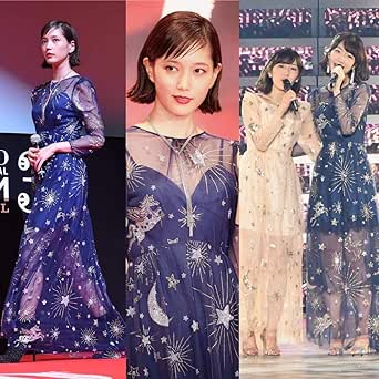 Amazon Co Jp スレトシス ペガサススパークス ワンピース ドレス 本田翼 服 ファッション小物