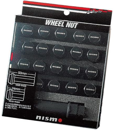 nismo ホイールナット 20個セット 50mm 7角形特殊ナット Amazon | nismo ( ニスモ ) ホイールナットセット (スタンダードタイプ