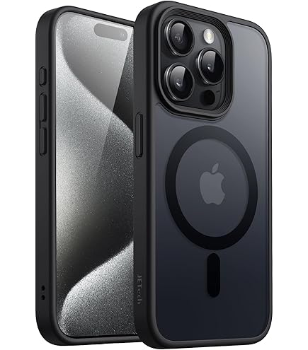 Amazon.co.jp: iphone15promax ケース Magsafe対応 半透明