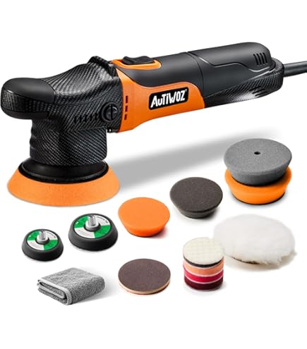 Amazon | ミニポリッシャー,50mm/75mmダブル裏板電動ポリッシャー 車
