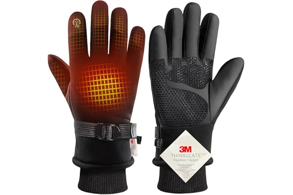 Thermal Gloves, Thermal Gloves, 2025 Winter, 3M Thinsulate, Smartphone Compatible, Women's, Men's, Outdoor Gloves, Bike Glove