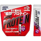 味の素 アミノバイタル アミノプロテイン カシス味 30本入パウチ アミノ酸 BCAA EAA ホエイプロテイ シェイカー不要 計量不要 携帯性