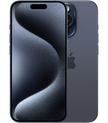 Apple iPhone 15 Pro (512GB, Blue Titanium) (Renewed) : Amazon.com