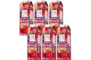 酸化防止剤無添加のおいしいワイン。赤 [ 赤ワイン 日本 1800ml×6本 ]