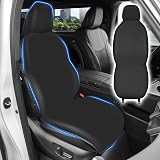 Cartist アルファード ヴェルファイア 40系 に適用 シートカバー 車用 シートカバー フルサラウンドシート ALPHARD VELLFIRE 40系 2023年6月～現行 車種専用設計 カーシートカバー 座席カバー 一目列用 取付簡単 シート保護 カー用品 カーアクセサリー 1席分(ブラック)