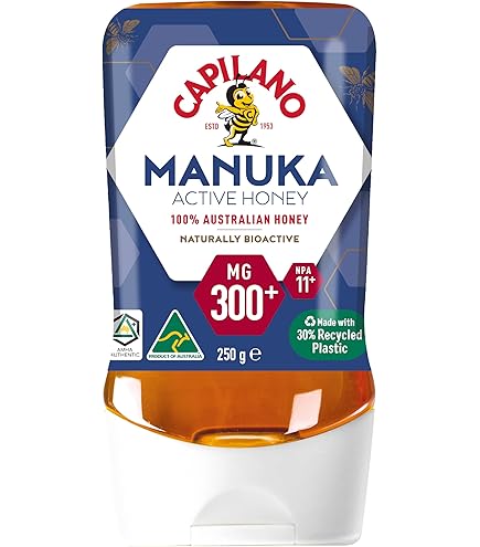 Amazon | Capilano カピラーノアクティブマヌカハニーMG550+ 250g、100