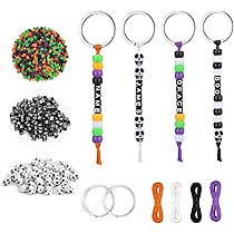 Amazon | ビーズセット 約556個 大容量 ハロウィン カラフル ポニー