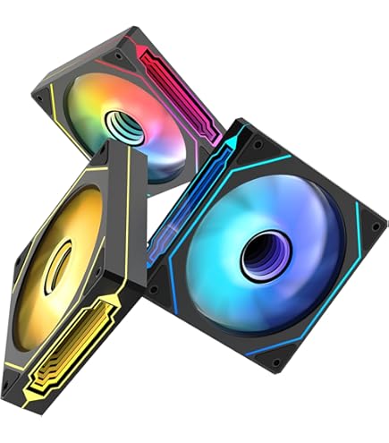 Amazon | TRYX 静音 PCケースファン (120mmx3) ROTA SL ARGB Reverse