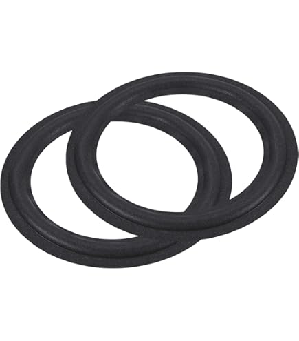 ２個 スピーカーエッジ 8インチ ゴム製 スピーカー 修理 DIY 交換部品 2個 スピーカーエッジ 8インチ ゴム製 スピーカー 修理 DIY