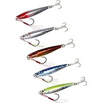Amazon.co.jp: OHF メタルジグ セット 40g 8㎝ メタルジグセット 5個