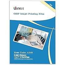 overhead projector sheets inkjet printer