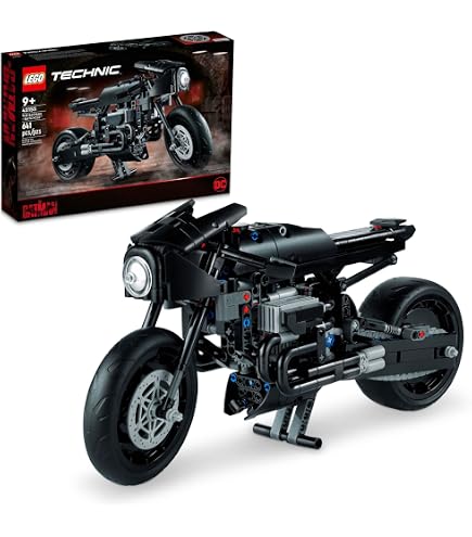 いち  Mサイズ 黒 8点 LEGO Technic Motorcycle 42132 Model Building Kit; Give Kids a
