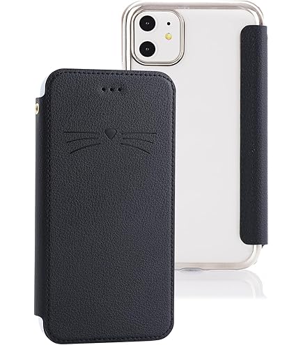 Amazon.co.jp: iphone14 ケース 手帳型 可愛い ソフトカバー 押し型の