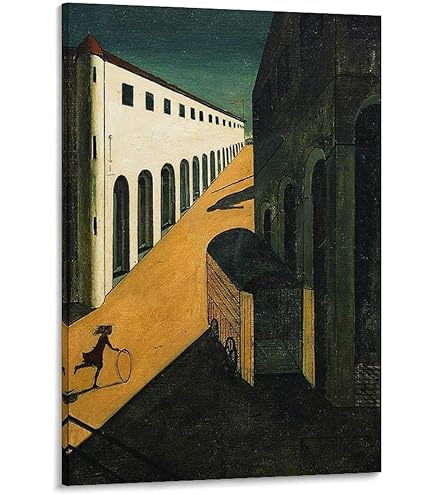額装品/canzone/ジョルジョ デ キリコ/アートポスター Amazon.co.jp: Giorgio De Chiricoジョルジョ・デ・キリコ 名画の数々