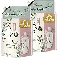 【まとめ買い】[大容量] さらさ 柔軟剤 液体 詰め替え1,640g × 2個