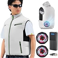 Amazon.co.jp: [FGTGGG] ファン付きベスト【2025新登場＆28V超高出力
