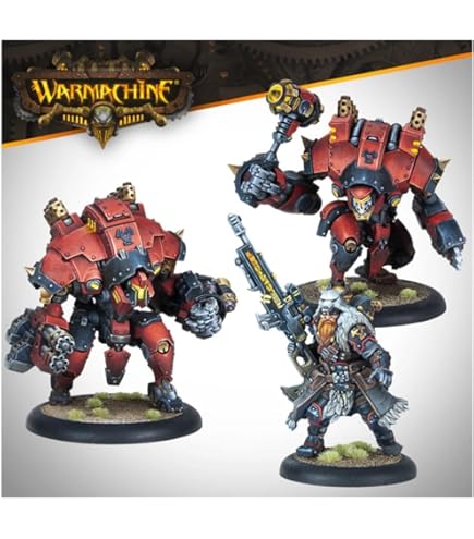 Warmachine のフィギュアセット　メインはhordes Amazon | Steamforged Games Warmachine:Khador vs シグナースターター