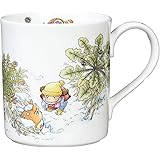 Noritake ノリタケ マグカップ 400㏄ となりのトトロ おおいぬのふぐり編 電子レンジ対応 1個 ボーンチャイナ 4660-1J/T97265