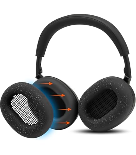 Amazon | WH-1000XM6 交換用イヤーパッド、アップグレード冷却ジェル