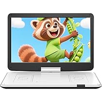 Amazon.co.jp: 【新機種·15.6インチHD大画面】Surfola ポータブルDVD