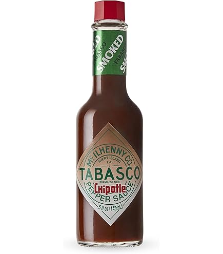 Amazon | Tabasco Chipotle Sauce Smoked Red Jalapenos (60ml