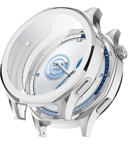 【美品】HUAWEI WATCH GT 5 Pro保護カバー付き HUAWEI WATCH GT5 Pro 46mm用 ファーウェイ ウォッチ プロ用