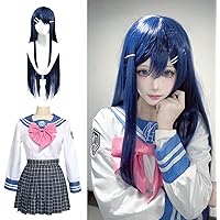 Amazon.co.jp: [milky time] ウィッグ付き 七海千秋 コスプレ