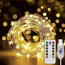 Amazon.co.jp: Topamz LEDイルミネーションライト USB式 12m 100灯