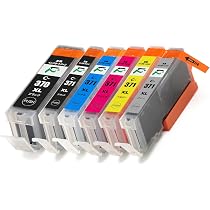 Amazon.co.jp: 【フクタマ】 BCI-371XL+370XL/6MP 6色セット Canon