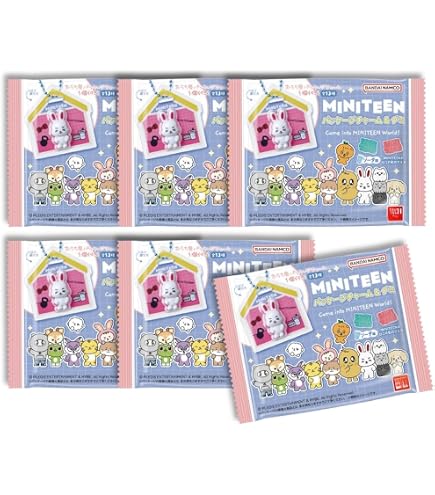 Amazon | MINITEEN パッケージチャーム&グミ 12個 BOX 食玩 通販