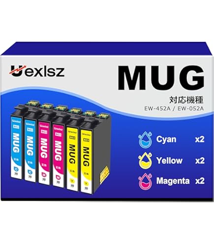 Amazon.co.jp: MUG-4CL インク マグカップ (EPSON)用 マグカップ