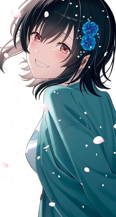 クラスで2番目に可愛い女の子と友だちになった  iPhone/Androidスマホ壁紙(744×1392)-1 - 朝凪海（あさなぎ うみ）