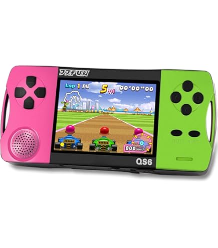 Amazon | 6-12歳向け ポータブルゲーム機 216種の16ビット知育ゲーム