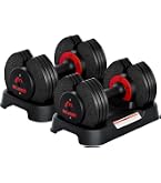 MOJEER 可変式ダンベル12kg 2個セット Amazon | MOJEER ダンベル 可変式 12kg 2個セット アジャスタブル